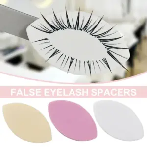 Soft Sponge False Eyelash Pads Beginner Lash Map Chart Makeup Wispy Training Extensions Lashes Eyelash Reusable Tool Puffs J4X0
