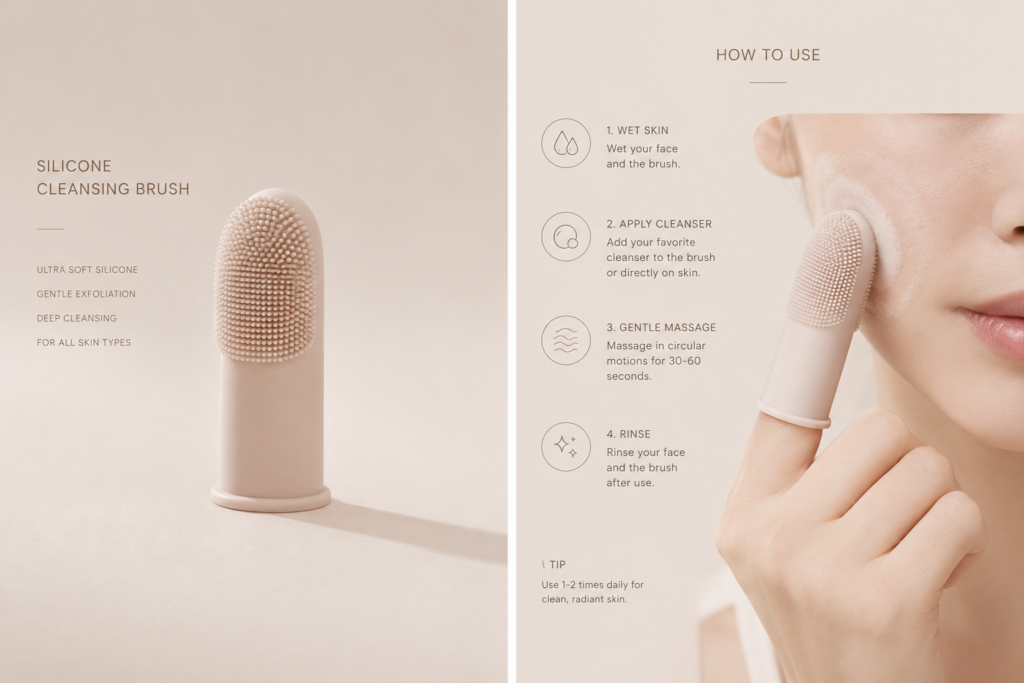 silicone cleansing brush benefits